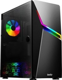 Izoly Twilight Harici GeForce GTX 1650 Intel Core i5 10400F 8 GB Ram GDDR5 256 GB SSD Tower FreeDos Masaüstü Oyuncu Bilgisayarı