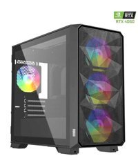 Dragos DRX6548 Harici GeForce RTX 4060 AMD Ryzen 5 5500 32 GB Ram 1 TB SSD Tower FreeDos Masaüstü Oyuncu Bilgisayarı