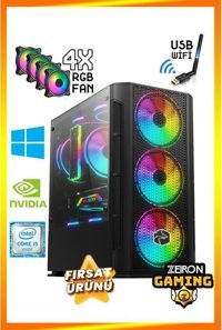 Zeiron Game X50 Harici GeForce GT 730 Intel Core i5 3470 8 GB Ram 256 GB SSD Tower FreeDos Masaüstü Oyuncu Bilgisayarı