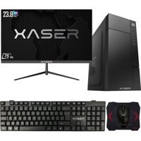 Xaser XSR562 Harici GeForce GT 610 Intel Core i5 12400F 8 GB Ram 512 GB SSD Tower FreeDos 23.8 inç Monitörlü Masaüstü Oyuncu Bilgisayarı