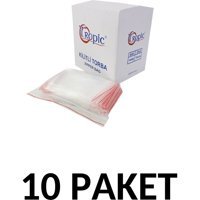 Tropic Küçük Kilitli 10x12 Buz Dolabı Poşeti 10x100 Adet