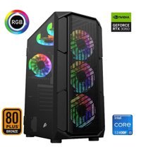 Xaser XSR580 Harici GeForce RTX 3060 Intel Core i5 12400F 32 GB Ram 1 TB SSD Tower FreeDos Masaüstü Oyuncu Bilgisayarı