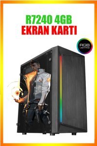Dmc N37X Harici Radeon R7 240 Intel Core i5 2400 16 GB Ram 256 GB SSD Tower FreeDos Masaüstü Oyuncu Bilgisayarı