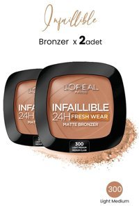 L'Oréal Paris Infaillible 24H Fresh Wear No:301 Light Medium Mat Toz Allık
