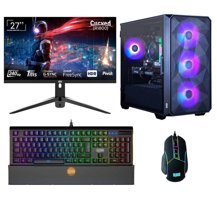 Dragos DRX6012 Harici GeForce RTX 4060 Tİ Intel Core i7 13700F 32 GB Ram 512 GB SSD Tower FreeDos 27 inç Monitörlü Masaüstü Oyuncu Bilgisayarı