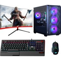 Turbox TX4183 Harici Radeon RX 580 Intel Core i5 12400F 16 GB Ram 512 GB SSD Tower FreeDos 27 inç Monitörlü Masaüstü Oyuncu Bilgisayarı