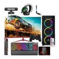 Zeiron ARX70 Harici Radeon RX 550 AMD Ryzen 5 3600 16 GB Ram 1 TB HDD + 240 GB SSD Tower FreeDos 27 inç Monitörlü Masaüstü Oyuncu Bilgisayarı