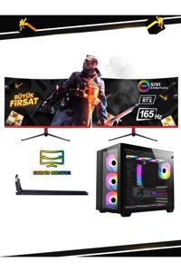 Ramtech FF Prime Harici GeForce RTX 4060 Intel Core i5 9400F 32 GB Ram 1 TB SSD Tower FreeDos Masaüstü Oyuncu Bilgisayarı