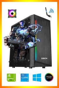 Zeiron DN105 Harici GeForce GT 730 Intel Core i5 4570 16 GB Ram 256 GB SSD Tower FreeDos Masaüstü Oyuncu Bilgisayarı