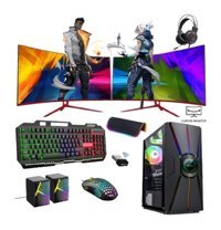 Xaser XSR218 Harici Radeon RX 550 Intel Core i5 4440 16 GB Ram 256 GB SSD Tower FreeDos 24 inç Monitörlü Masaüstü Oyuncu Bilgisayarı