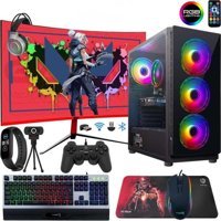 Turbox TX500 Harici Radeon RX 550 Intel Core i5 3470 16 GB Ram 1 TB HDD + 256 GB SSD Tower FreeDos 27 inç Monitörlü Masaüstü Oyuncu Bilgisayarı