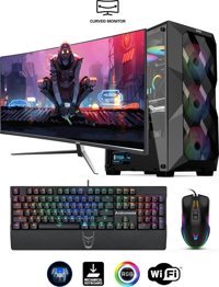 Izoly Registeel Harici GeForce RTX 2060 Super Intel Core i7 10700F 16 GB Ram 512 GB SSD Tower FreeDos 27 inç Monitörlü Masaüstü Oyuncu Bilgisayarı