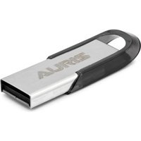 Auris Şifreli Mini USB 3.0 Usb Type-A 32 GB Flash Bellek Gümüş