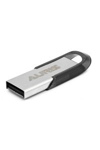 Auris TYC00192894212 Şifreli Mini USB 3.0 Usb Type-A 4 GB Flash Bellek Gümüş