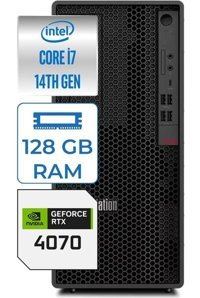Lenovo Thinkstation P2 30FSS0VH0079 Harici GeForce RTX 4070 Intel Core i7 14700 12 GB Ram DDR5 1 TB HDD + 2 TB SSD Tower Windows 11 Pro Masaüstü Oyuncu Bilgisayarı