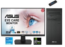 Asus Expertcenter F1S500TE-5135000020W10 Harici GeForce GTX 1650 Intel Core i5 13500 16 GB Ram 4 TB SSD Tower FreeDos 23.8 inç Monitörlü Masaüstü Oyuncu Bilgisayarı + Zetta Flash Bellek