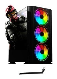 Ramtech Mesh X50 Harici Radeon RX 550 Intel Core i7 3770 16 GB Ram 480 GB SSD Tower FreeDos Masaüstü Oyuncu Bilgisayarı