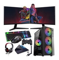 Rowork RKT660497 Harici GeForce GTX 1050 Tİ Intel Core i5 12400F 16 GB Ram 480 GB SSD Tower FreeDos 24 inç Monitörlü Masaüstü Oyuncu Bilgisayarı