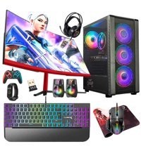Turbox TX5114 Harici GeForce GTX 1660 Tİ Intel Core i7 6700 16 GB Ram 512 GB SSD Tower FreeDos 23.6 inç Monitörlü Masaüstü Oyuncu Bilgisayarı