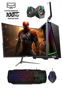 Izoly Cosmıc Harici Radeon RX 580 Intel Core i5 3470 16 GB Ram 512 GB SSD Tower FreeDos 24 inç Monitörlü Masaüstü Oyuncu Bilgisayarı