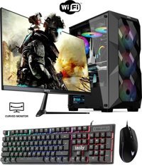 Izoly Flygon X Harici GeForce RTX 2060 Super Intel Core i3 12100F 16 GB Ram 256 GB SSD Tower FreeDos 24 inç Monitörlü Masaüstü Oyuncu Bilgisayarı