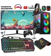 Zeiron XGen11 Harici GeForce GTX 1660 Super Intel Core i7 12700F 32 GB Ram 512 GB SSD Tower FreeDos 24 inç Monitörlü Masaüstü Oyuncu Bilgisayarı