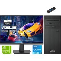 Asus Expertcenter H1S500TE-5135000020W52 Harici GeForce GT 1030 Intel Core i5 13500 32 GB Ram 512 GB SSD Tower Windows 11 Pro 27 inç Monitörlü Masaüstü Oyuncu Bilgisayarı + Zetta USB Flash Bellek