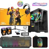 Xaser XSR845 Harici GeForce RTX 3050 AMD Ryzen 5 5600 16 GB Ram 512 GB SSD Tower FreeDos 24 inç Monitörlü Masaüstü Oyuncu Bilgisayarı