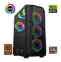 Xaser XSR601 Harici GeForce RTX 3060 AMD Ryzen 5 5600 16 GB Ram 512 GB SSD Tower FreeDos Masaüstü Oyuncu Bilgisayarı