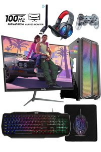 Izoly Spectre YZ Harici Radeon RX 580 Intel Core i5 4590 16 GB Ram 512 GB SSD Tower FreeDos 24 inç Monitörlü Masaüstü Oyuncu Bilgisayarı
