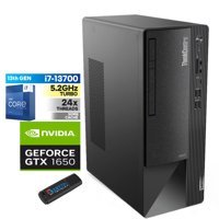 Lenovo Thinkcentre Neo 50T Gen 4 312JB005ATR41 Harici GeForce GTX 1650 Intel Core i7 13700 8 GB Ram 256 GB SSD Tower Windows 11 Pro Masaüstü Oyuncu Bilgisayarı + Zetta Flash Bellek