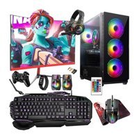 Turbox TX5280 Harici Radeon RX 580 Intel Core i5 9400F 16 GB Ram 512 GB SSD Tower FreeDos 23.6 inç Monitörlü Masaüstü Oyuncu Bilgisayarı