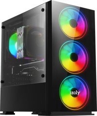 Izoly N12X-T Dahili Radeon Vega 3 AMD Athlon 3000G 16 GB Ram DDR4 256 GB SSD Tower FreeDos Masaüstü Oyuncu Bilgisayarı