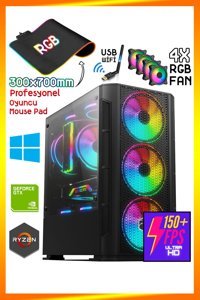 Zeiron Robo K17 Harici GeForce GTX 1050 Tİ AMD Ryzen 5 3600 32 GB Ram 1 TB HDD + 512 GB SSD Tower FreeDos Masaüstü Oyuncu Bilgisayarı