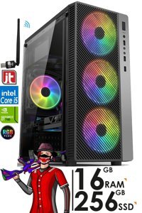 Jetucuzal G390 Harici GeForce GT 730 Intel Core i5 6400 16 GB Ram 256 GB SSD Tower FreeDos Masaüstü Oyuncu Bilgisayarı