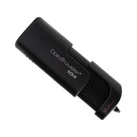 Kingston Data Traveler 104 Dt104 USB 2.0 Usb Type-A 64 GB Flash Bellek Siyah