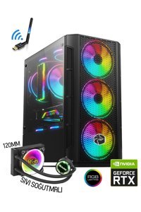 Zeiron Colder X15 Harici GeForce RTX 3050 Intel Core i5 10400F 32 GB Ram 1 TB HDD + 512 GB SSD Tower FreeDos Masaüstü Oyuncu Bilgisayarı