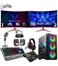 Zeiron Icone X17 Harici GeForce GT 740 Intel Core i5 3470 16 GB Ram 500 GB HDD + 256 GB SSD Tower FreeDos 23.8 inç Monitörlü Masaüstü Oyuncu Bilgisayarı