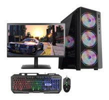 Rogame Rotech Ruix Rainbow Dahili Intel UHD Graphics 630 Intel Core i3 10100 16 GB Ram 1 TB HDD + 240 GB SSD Tower FreeDos 21.5 inç Monitörlü Masaüstü Oyuncu Bilgisayarı