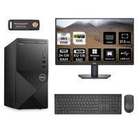 Dell Vostro 3910 MN3910D522 Harici GeForce GT 1030 Intel Core i5 12400 24 GB Ram 512 GB SSD Tower Windows 11 Home 21.5 inç Monitörlü Masaüstü Oyuncu Bilgisayarı