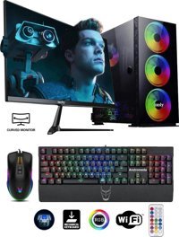 Izoly Talos Harici GeForce GTX 1660 Super Intel Core i5 4590 16 GB Ram 512 GB SSD Tower FreeDos 24 inç Monitörlü Masaüstü Oyuncu Bilgisayarı
