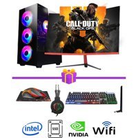 Ramtech FF538 Harici GeForce RTX 3050 Intel Core i7 10700F 16 GB Ram 512 GB SSD Tower FreeDos 23.6 inç Monitörlü Masaüstü Oyuncu Bilgisayarı