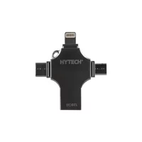 Hytech Hy-Xufo Mini Çift Taraflı USB 3.0 Lightning - Type-C 32 GB Flash Bellek Siyah