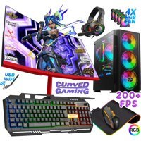 Biggamex CX48 Harici GeForce GTX 1050 Tİ AMD Ryzen 5 5500 16 GB Ram 512 GB SSD Tower FreeDos 23.8 inç Monitörlü Masaüstü Oyuncu Bilgisayarı