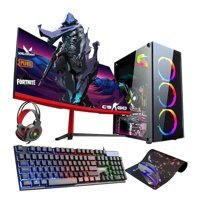 Zeiron SP03 Harici GeForce GT 730 Intel Core i5 3470 16 GB Ram 1 TB SSD Tower FreeDos 23.8 inç Monitörlü Masaüstü Oyuncu Bilgisayarı