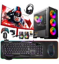 Turbox TX5020 Harici GeForce GTX 1660 Tİ AMD Ryzen 5 3600 32 GB Ram 512 GB SSD Tower FreeDos 23.6 inç Monitörlü Masaüstü Oyuncu Bilgisayarı