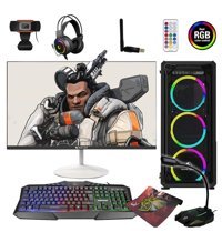 Zeiron AMX20 Harici Radeon RX 550 AMD Ryzen 5 3600 8 GB Ram 240 GB + 1 TB SSD Tower FreeDos 23.8 inç Monitörlü Masaüstü Oyuncu Bilgisayarı
