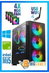 Biggamex CK31 Harici GeForce GTX 1050 Tİ Intel Core i5 12400F 32 GB Ram 1 TB SSD Tower FreeDos Masaüstü Oyuncu Bilgisayarı