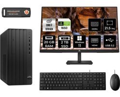 Hp Pro 290 G9 8T2X1ESMNT4369 Harici GeForce GTX 1650 Intel Core i7 13700 20 GB Ram 2 TB SSD Tower Windows 11 Home 21.5 inç Monitörlü Masaüstü Oyuncu Bilgisayarı + PER4 BELLEK