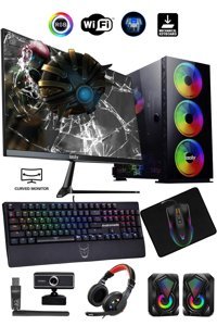 Izoly Beta X Harici GeForce RTX 2060 Super Intel Core i3 10100F 32 GB Ram 512 GB SSD Tower FreeDos 24 inç Monitörlü Masaüstü Oyuncu Bilgisayarı